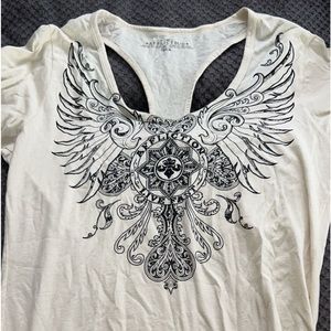 Affliction short sleeve top
